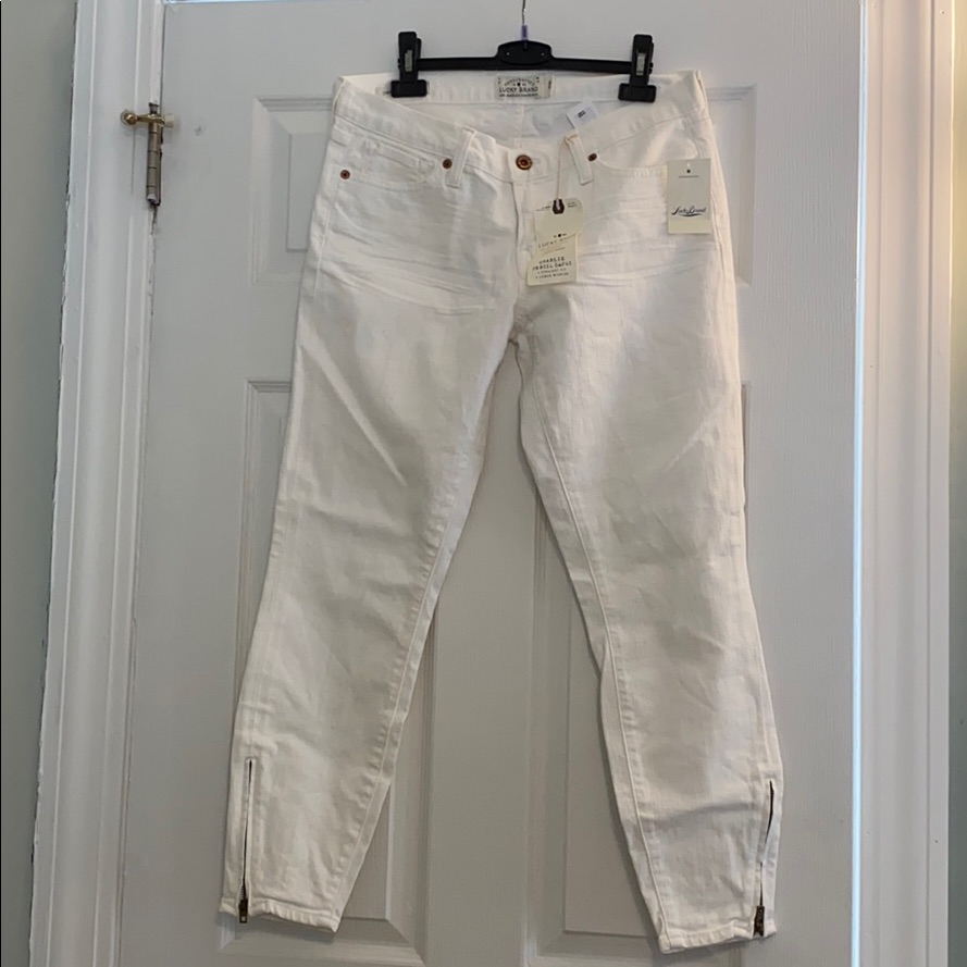White Lucky Brand Jeans